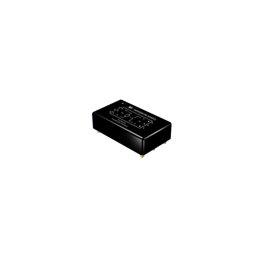 HDSR281M-50SEQ  直流28V/50A单路固态继电器（带保护）