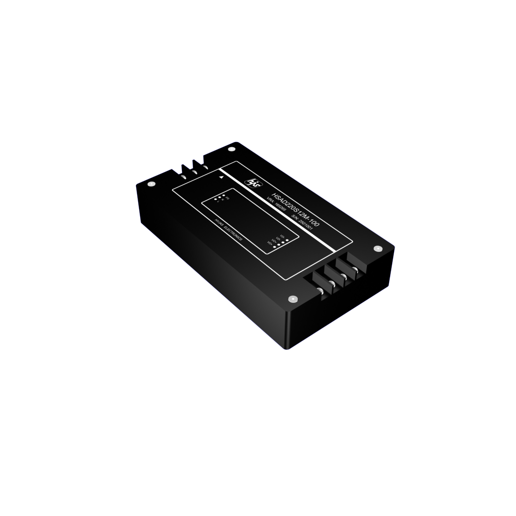 HSAD220SxxM-100 隔离式交流220V输入转直流输出系列电源模块（100W）